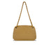 CHANEL VINTAGE CHEVRON CHAIN SHOULDER BAG BEIGE LAMB SKIN 90289057 - PURPOSE