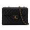 CHANEL VINTAGE JUMBO MATELASSE 30 CHAIN SHOULDER BAG BLACK CAVIAR SKIN 90289065 - PURPOSE