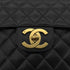 CHANEL VINTAGE JUMBO MATELASSE 30 CHAIN SHOULDER BAG BLACK CAVIAR SKIN 90289065 - PURPOSE