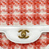 CHANEL VINTAGE CHOCOLATE BAR CHAIN SHOULDER BAG ORANGE TWEED 90289068 - PURPOSE