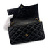 CHANEL VINTAGE MATELASSE BIG COCO CHAIN SHOULDER BAG BLACK LAMB SKIN 90289069 - PURPOSE
