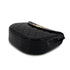 CHANEL VINTAGE BIG COCO HALF MOON CHAIN SHOULDER BAG BLACK LAMB SKIN 90289070 - PURPOSE