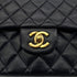 CHANEL VINTAGE CLASSIC FLAP MEDIUM CHAIN SHOULDER BAG NAVY LAMB SKIN 90289071 - PURPOSE