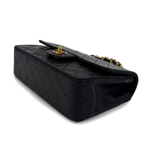 CHANEL VINTAGE MATELASSE CHAIN HAND BAG BLACK LAMB SKIN 90289072 - PURPOSE