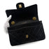 CHANEL VINTAGE MATELASSE CHAIN HAND BAG BLACK LAMB SKIN 90289072 - PURPOSE