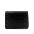 CHANEL VINTAGE MATELASSE CHAIN SHOULDER BAG BLACK LAMB SKIN 90289080 - PURPOSE