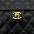 CHANEL VINTAGE MATELASSE CHAIN SHOULDER BAG BLACK LAMB SKIN 90289080 - PURPOSE