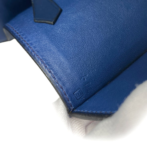 HERMES CONSTANCE 25 BLUE ROY BOXCALF SHOULDER BAG □E SHW 90289350 - PURPOSE