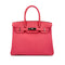 HERMES BIRKIN 30 ROSE LIPSTICK TOGO HAND BAG □Q SHW 90289351 - PURPOSE