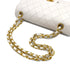 CHANEL VINTAGE CLASSIC FLAP SMALL CHAIN SHOULDER BAG WHITE LAMB SKIN 90289353 - PURPOSE
