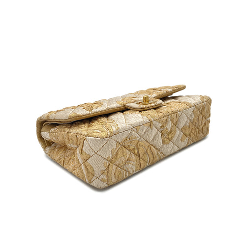 CHANEL MATELASSE CHAIN SHOULDER BAG GOLD JACQUARD 90289357 - PURPOSE