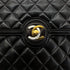 CHANEL VINTAGE PARIS LIMITED MATELASSE CHAIN SHOULDER BAG BLACK LAMB SKIN 90289358 - PURPOSE