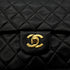 CHANEL VINTAGE CLASSIC FLAP MEDIUM CHAIN SHOULDER BAG BLACK LAMB SKIN 90289361 - PURPOSE