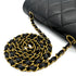 CHANEL VINTAGE DIANA SMALL CHAIN SHOULDER BAG BLACK LAMB SKIN 90289362 - PURPOSE