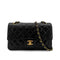 CHANEL VINTAGE CLASSIC FLAP SMALL CHAIN SHOULDER BAG BLACK LAMB SKIN 90289363 - PURPOSE
