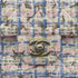 CHANEL MATELASSE TWEED CHAIN SHOULDER BAG PINK BLUE COTTON LEATHER 90289365 - PURPOSE