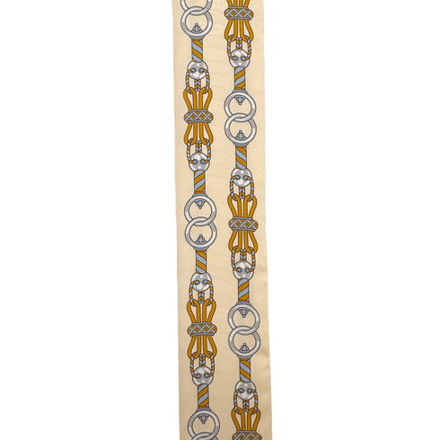 HERMES TWILLY HARNAIS EN ROSACE SCARF MULTICOLOR SILK 90289366 - PURPOSE
