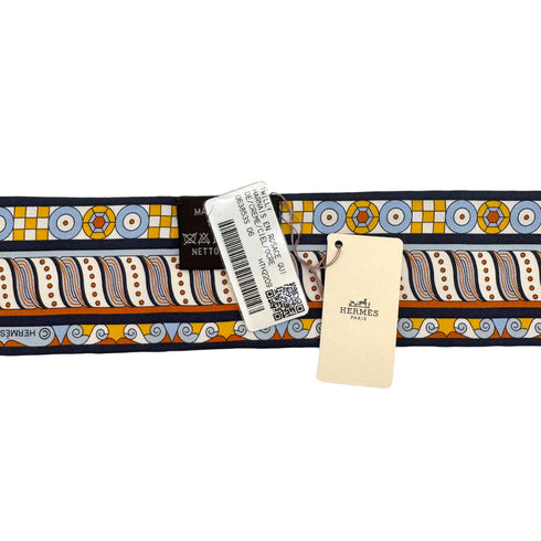 HERMES TWILLY HARNAIS EN ROSACE SCARF MULTICOLOR SILK 90289366 - PURPOSE