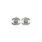 CHANEL VINTAGE EARRINGS TURN LOCK ACCESSORY SILVER 97A 90289368 - PURPOSE