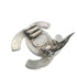 CHANEL VINTAGE EARRINGS TURN LOCK ACCESSORY SILVER 97A 90289368 - PURPOSE