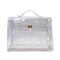 HERMES VINYL KELLY SOUVENIR DE L' EXPOSITION 1997 CLEAR HAND BAG 90289525 - PURPOSE