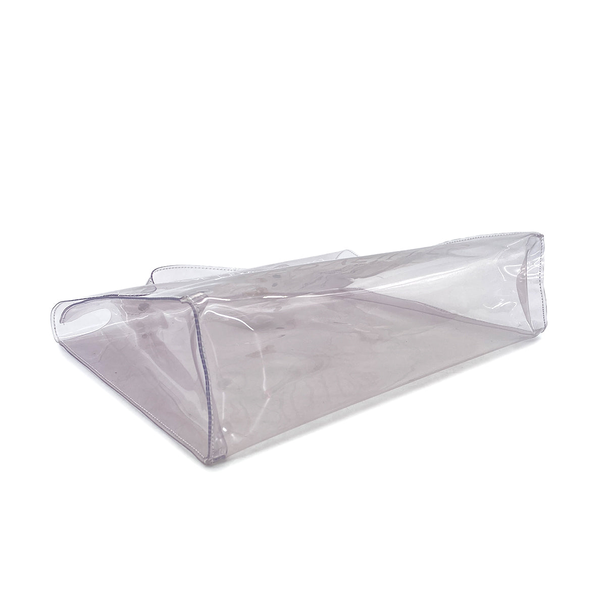 HERMES VINYL KELLY SOUVENIR DE L' EXPOSITION 1997 CLEAR HAND BAG 90289525