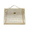HERMES VINYL KELLY SOUVENIR DE L' EXPOSITION 1997 CLEAR HAND BAG 90289529 - PURPOSE