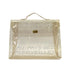 HERMES VINYL KELLY SOUVENIR DE L' EXPOSITION 1997 CLEAR HAND BAG 90289529 - PURPOSE