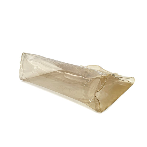 HERMES VINYL KELLY SOUVENIR DE L' EXPOSITION 1997 CLEAR HAND BAG 90289529 - PURPOSE