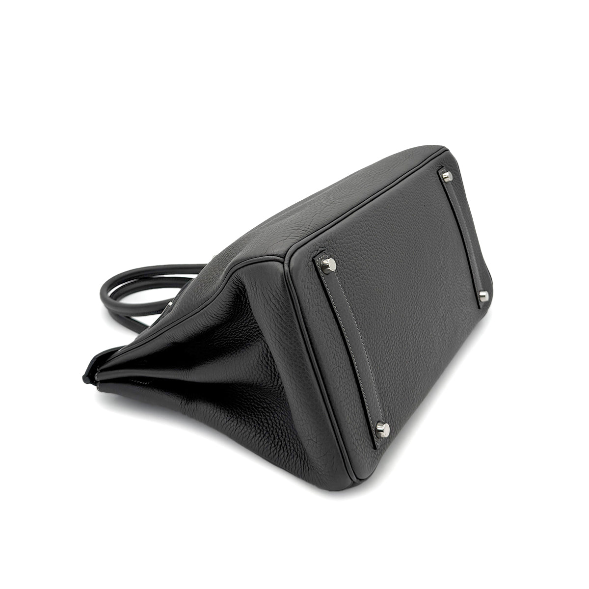 HERMES BIRKIN 35 GRAPHITE TOGO HAND BAG □H SHW 90289536