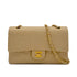 CHANEL VINTAGE CLASSIC FLAP MEDIUM CHAIN SHOULDER BAG BEIGE LAMB SKIN 90289537 - PURPOSE