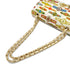 CHANEL MATELASSE CUBA COLLECTION CHAIN SHOULDER BAG BEIGE MULTICOLOR SATIN 90289539 - PURPOSE