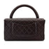 CHANEL VINTAGE PARENT-CHILD MATELASSE HAND BAG BROWN LAMB SKIN 90289541 - PURPOSE