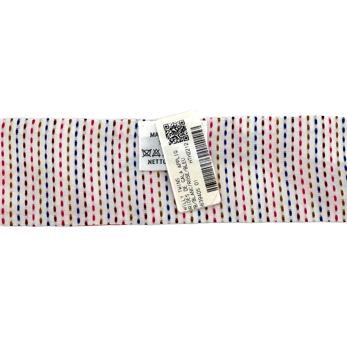 HERMES TWILLY LONG SCARF BRIDES de GALA MULTICOLOR SILK 90289545