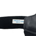 CHANEL VINTAGE SUSPENDER LOGO BLACK WHITE CANVAS LEATHER 90289548 - PURPOSE