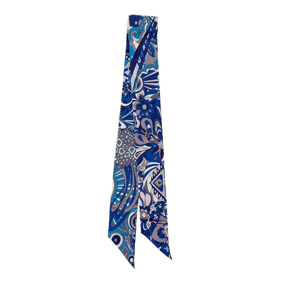 HERMES TWILLY L'IVRESSE DE L'INFINI SCARF MULTICOLOR SILK 90289550