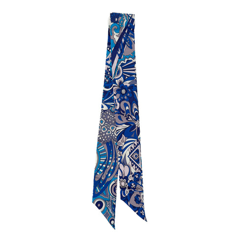 HERMES TWILLY L'IVRESSE DE L'INFINI SCARF MULTICOLOR SILK 90289550 - PURPOSE