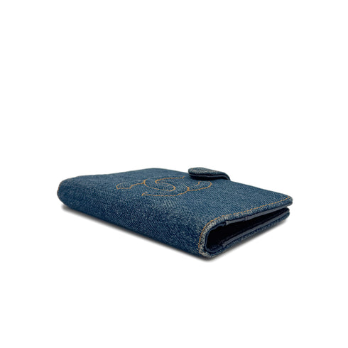 CHANEL VINTAGE COCOMARK NOTEBOOK COVER BLUE DENIM LAMB SKIN 90289556 - PURPOSE