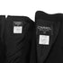 CHANEL VINTAGE BOUTIQUE VINTAGE COCO BUTTON JACKET SKIRT SET BLACK WOOL 42 98A RTW 90289558 - PURPOSE