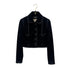 CHANEL VINTAGE JACKET BLACK WOOL 34 RTW 90289560 - PURPOSE