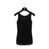 CHANEL SLEEVELESS MESH TOPS BLACK RTW 90289563