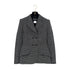 CHANEL BOUTIQUE VINTAGE DOUBLE BUTTON JACKET BLACK WHITE WOOL 38 98P RTW 90289566 - PURPOSE
