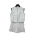 CHANEL COCOMARK IDENTIFICATION SPORTSLINE VEST AND SHORTS SET GRAY 36 01P RTW90289568