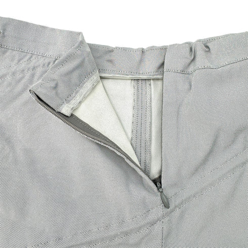 CHANEL COCOMARK IDENTIFICATION SPORTSLINE VEST AND SHORTS SET GRAY 36 01P RTW90289568