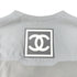 CHANEL COCOMARK IDENTIFICATION SPORTSLINE VEST AND SHORTS SET GRAY 36 01P RTW90289568