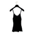 CHANEL COCOMARK RACE CAMISOLE TOPS BLACK RAYON 34 07C RTW 90289570