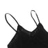 CHANEL COCOMARK RACE CAMISOLE TOPS BLACK RAYON 34 07C RTW 90289570