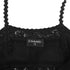 CHANEL COCOMARK RACE CAMISOLE TOPS BLACK RAYON 34 07C RTW 90289570