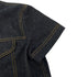 CHANEL VINTAGE COCO BUTTON DENIM SHORT JACKET NAVY COTTON 40 E97 RTW 90289573 - PURPOSE