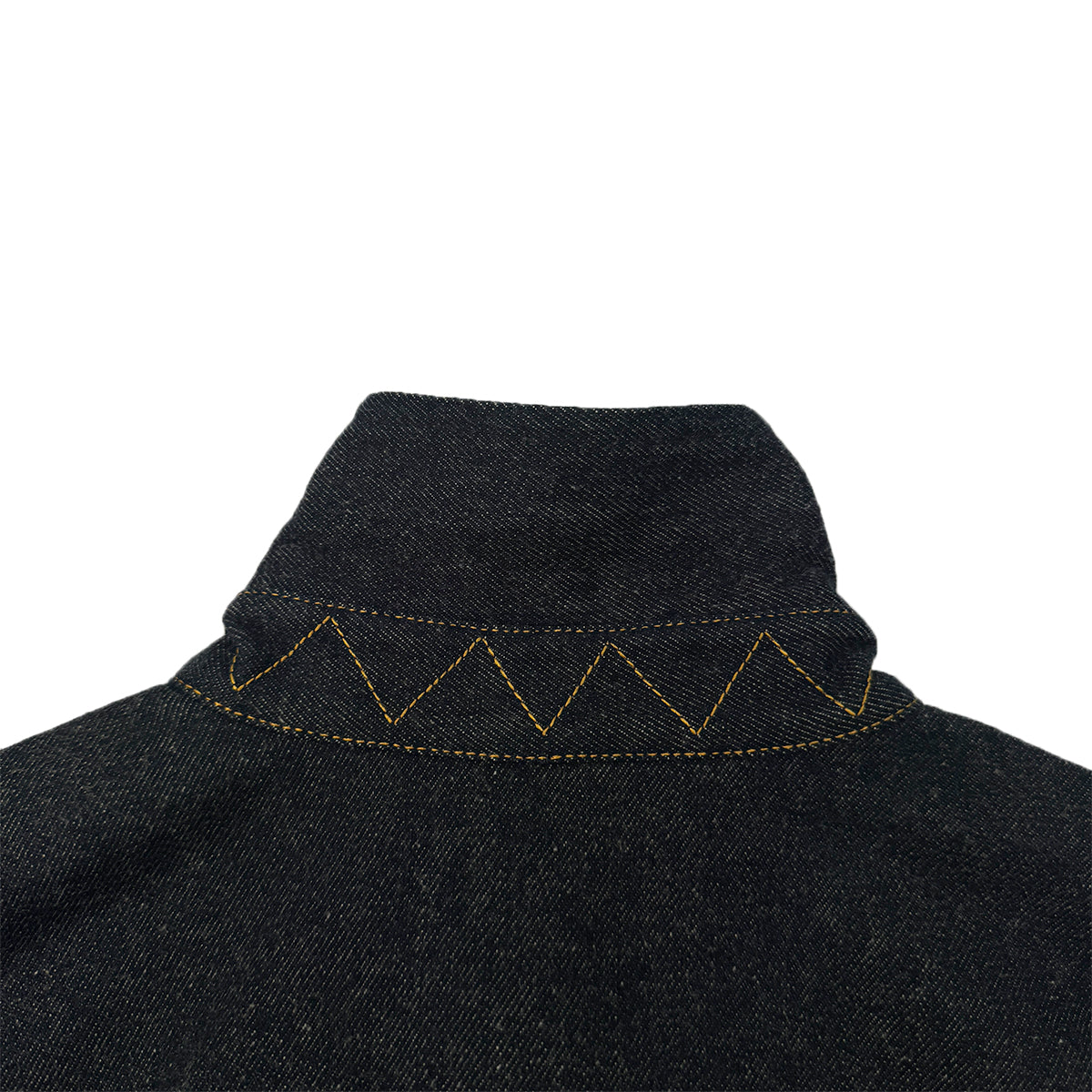 CHANEL VINTAGE COCO BUTTON DENIM SHORT JACKET NAVY COTTON 40 E97 RTW 90289573